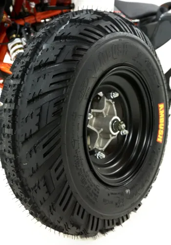 Koło przednie KAYO A300 zbliżenie