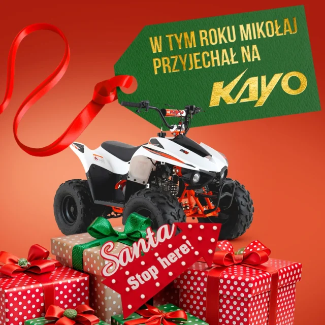 Prezent, który uczy! Pojazdy KAYO to początek wielkiej pasji, nauka odpowiedzialności i mnóstwo frajdy na świeżym powietrzu (z dala od ekranów!). 🌲

Jak dzieci radzą sobie na małych quadach? ➡️ https://www.youtube.com/watch?v=JK1y9dLslJk

Twoja misja? Znaleźć najbliższego dealera KAYO w ten weekend 🎁 

#KAYO #Pasja #Odpowiedzialność #OffRoad #PrezentIdealny
